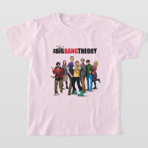 ビッグバン理論キャラクター Tシャツ