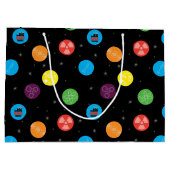 ビッグバン理論ブラックパターン ラージペーパーバッグ (裏面)