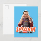 ビッグバン理論 |シェルドン ポストカード (正面/裏面)