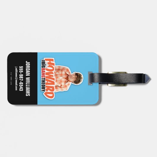 ビッグバン理論 |ハワード ラゲッジタグ (裏面横)