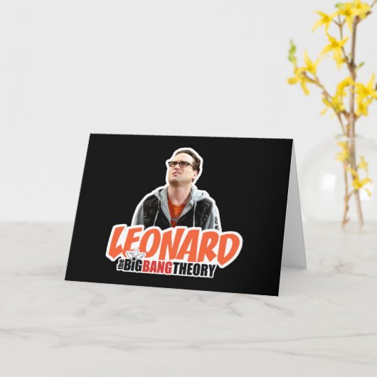 ビッグバン理論 | Leonard カード (黄色い花)