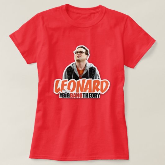 ビッグバン理論 | Leonard Tシャツ (デザイン正面)