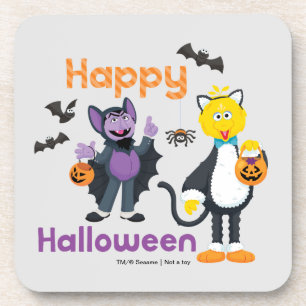 ビッグバードとカウント ハッピーハローウィン コースター
