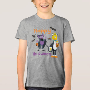 ビッグバードとカウント ハッピーハローウィン トライブレンドTシャツ