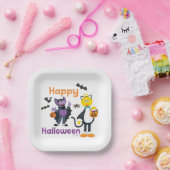 ビッグバードとカウント | ハッピーハローウィン ペーパープレート (パーティー)