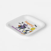 ビッグバードとカウント | ハッピーハローウィン ペーパープレート (傾斜あり)