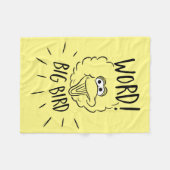 ビッグバードスケートのロゴ – Word!ビッグバード フリースブランケット (正面(横))