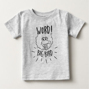 ビッグバードスケートのロゴ – Word!ビッグバード ベビーTシャツ