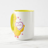 ビッグバードバレンタイン マグカップ (正面左)