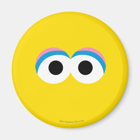 ビッグバードビッグ顔 マグネット (正面)