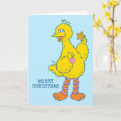 ビッグバードホールディングクリスマスオーナメント カード (黄色い花)