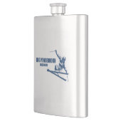 ビッグパウダーホルンマウンテンミシガンスキーヤー フラスク (左)