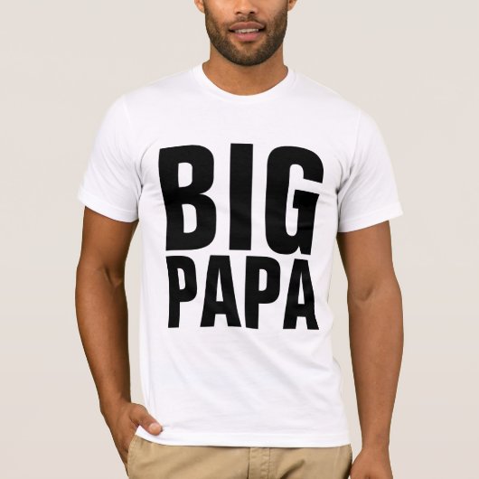 ビッグパパ メンズ 父 Tシャツ (正面)