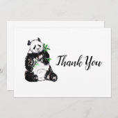 ビッグパンダ サンキューカード (正面/裏面)