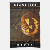 ビッグパンプキンハロウィーンコレクション キッチンタオル (縦)