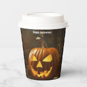 ビッグパンプキンハロウィーンコレクション 紙コップ (正面)