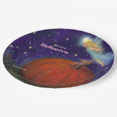 ビッグパンプキンフェアリーカスタムハロウィーン ペーパープレート (アングル)