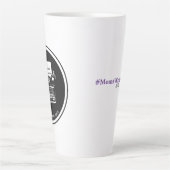 ビッグパープルラテ カフェラテマグ (正面)