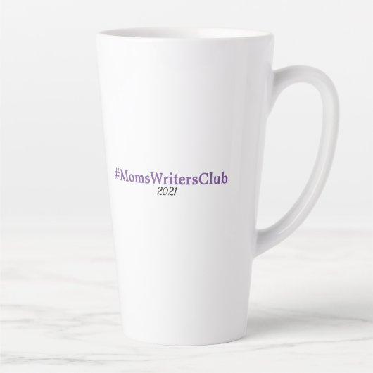 ビッグパープルラテ カフェラテマグ (右)