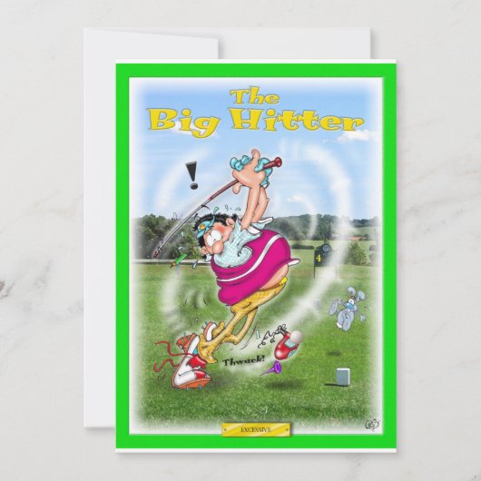 ビッグヒッターの招待状 招待状 (正面)