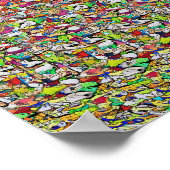 ビッグヒット – 非表示3Dプリント ポスター (角)