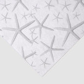 ビッグヒトデ模様オンホワイトティッシュペーパー 薄葉紙 (詳細)