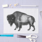 ビッグビソンバッファローサンダー_コーブ  薄葉紙 (クラフト)