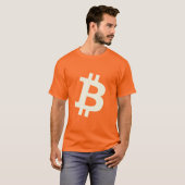 ビッグビットコイン ₿ Tシャツ (正面フル)