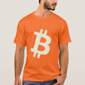 ビッグビットコイン ₿ Tシャツ (正面)