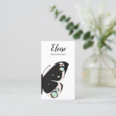 ビッグビューティフルバタフライ美しい 名刺 (スタンド正面)