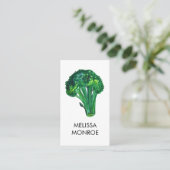 ビッグビューティフルブロッコリーフードダイエット栄養士 名刺 (スタンド正面)