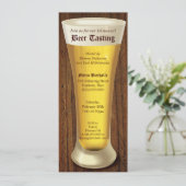 ビッグビールテイスティングパーティー招待状 招待状 (スタンド正面)