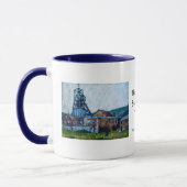 'ビッグピット、ブレナボン'コーヒーマグ マグカップ (左)