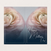 ビッグピンクのバラと母の日が幸せ (外部フラット)