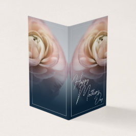 ビッグピンクのバラと母の日が幸せ