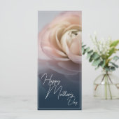 ビッグピンクのバラと母の日が幸せ (スタンド正面)