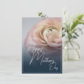 ビッグピンクのバラと母の日が幸せ (スタンド正面)