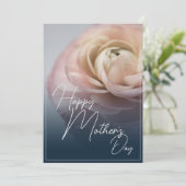 ビッグピンクのバラと母の日が幸せ (スタンド正面)