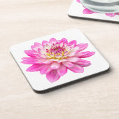 ビッグピンクダリア コースター (左側)