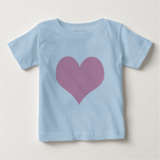 ビッグピンクラブハート ベビーTシャツ