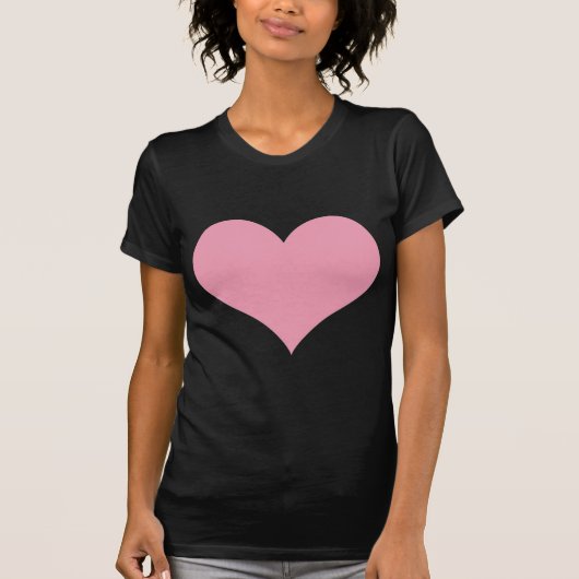 ビッグピンクラブハート Tシャツ (正面)