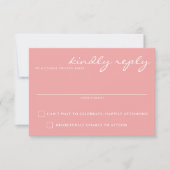 ビッグピンク開花 出欠カード (正面)