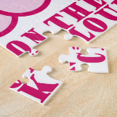 ビッグピンク雲 ジグソーパズル (側面)