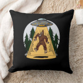 ビッグフおもしろいットエイリアン奪取宇宙UFO クッション (ブランケット)