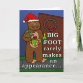 ビッグフおもしろいットメリークリスマスプンサスカッチ シーズンカード (正面)