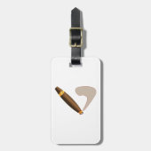 ビッグファットキューバスタイル葉巻 ラゲッジタグ (正面縦)