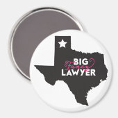 ビッグファンシーテキサス州法律事務所 マグネット (正面/裏面)