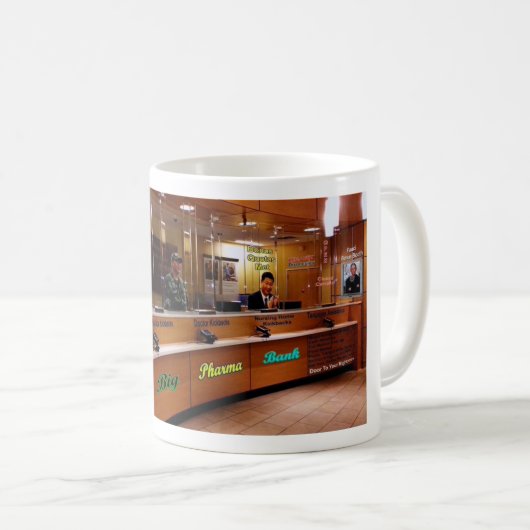 ビッグファーマバンク コーヒーマグカップ (正面右)