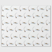 ビッグフィッシュオン魚釣りポール ラッピングペーパー (フラット)