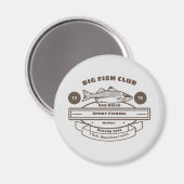 ビッグフィッシュクラブ マグネット (正面/裏面)